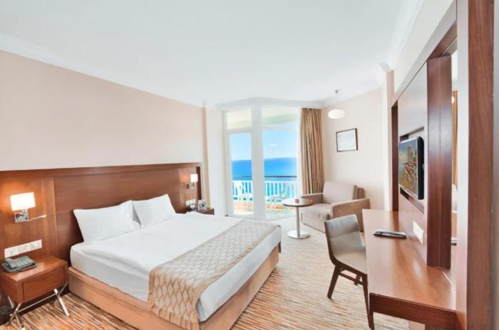 פמגוסטה Salamis Bay Conti Resort Hotel & Casino חדר תמונה A room at the hotel
