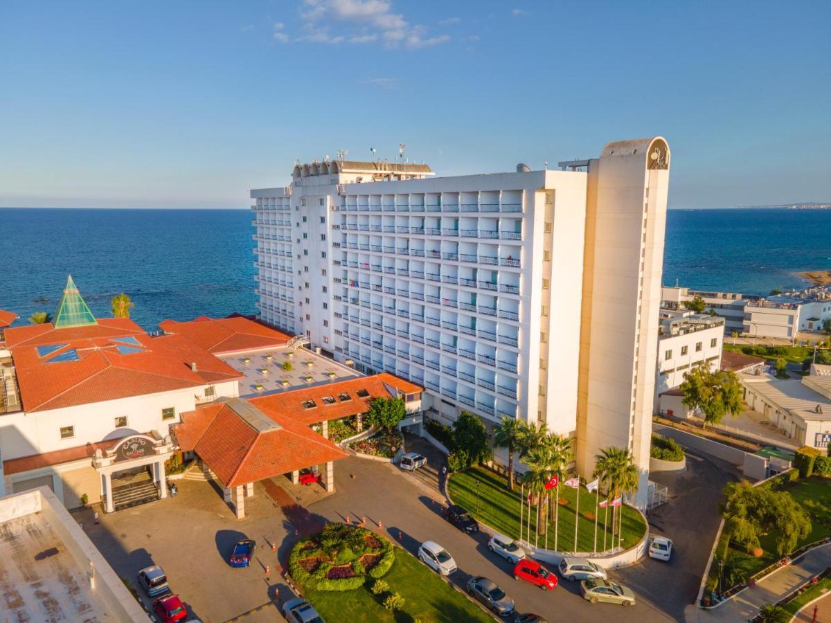 פמגוסטה Salamis Bay Conti Resort Hotel & Casino מראה חיצוני תמונה Aerial view of the hotel