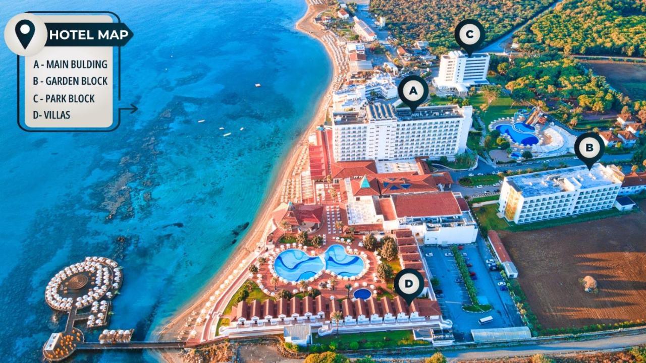 פמגוסטה Salamis Bay Conti Resort Hotel & Casino מראה חיצוני תמונה Hotels in the resort