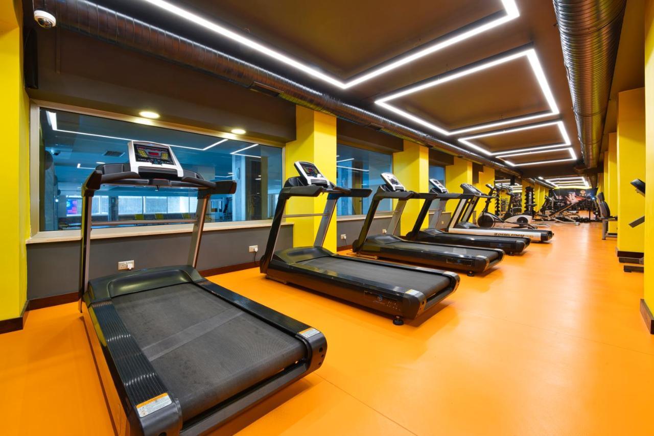 פמגוסטה Salamis Bay Conti Resort Hotel & Casino מראה חיצוני תמונה The gym at the hotel