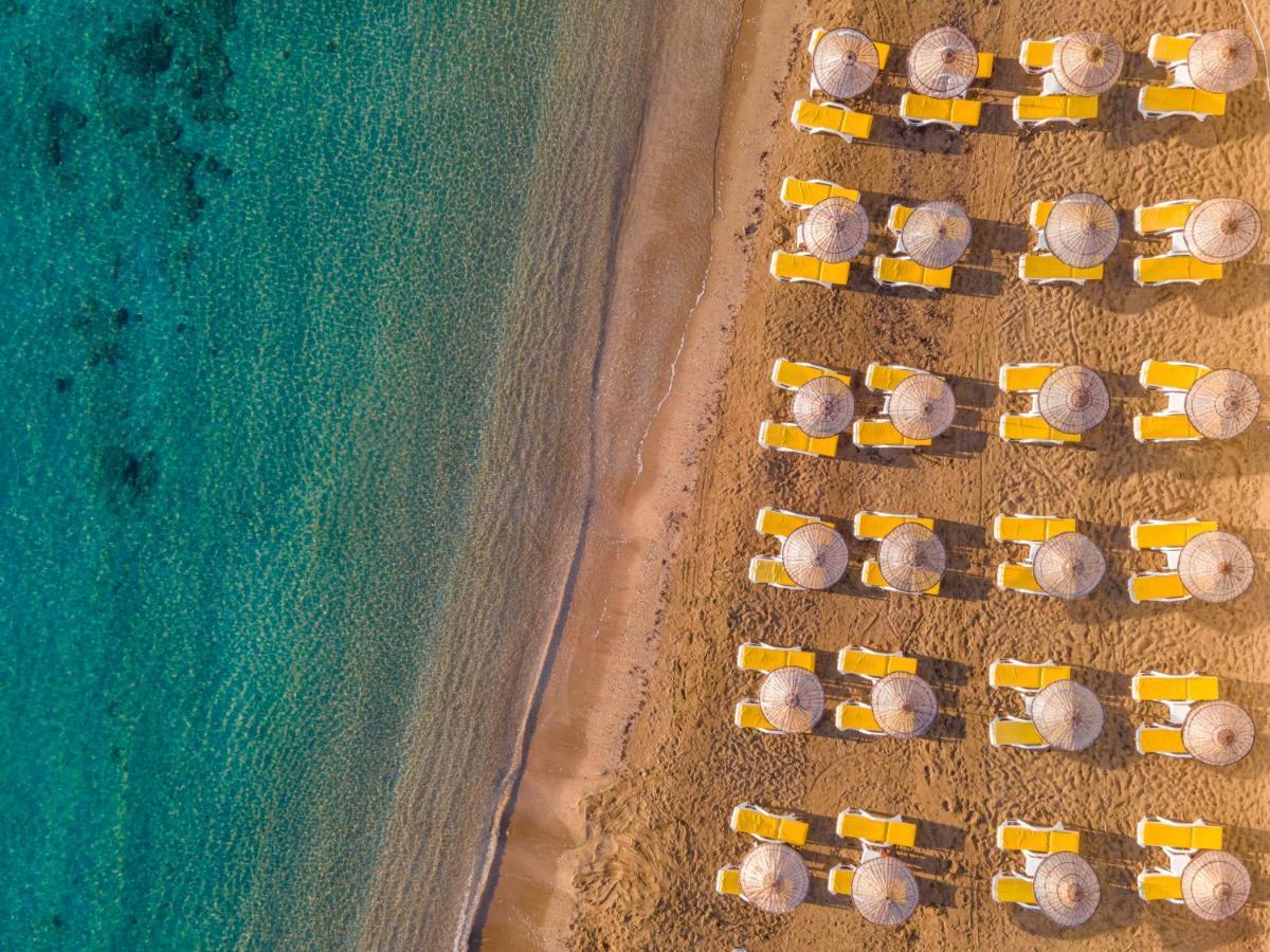 פמגוסטה Salamis Bay Conti Resort Hotel & Casino מראה חיצוני תמונה Aerial view of a beach in Egypt